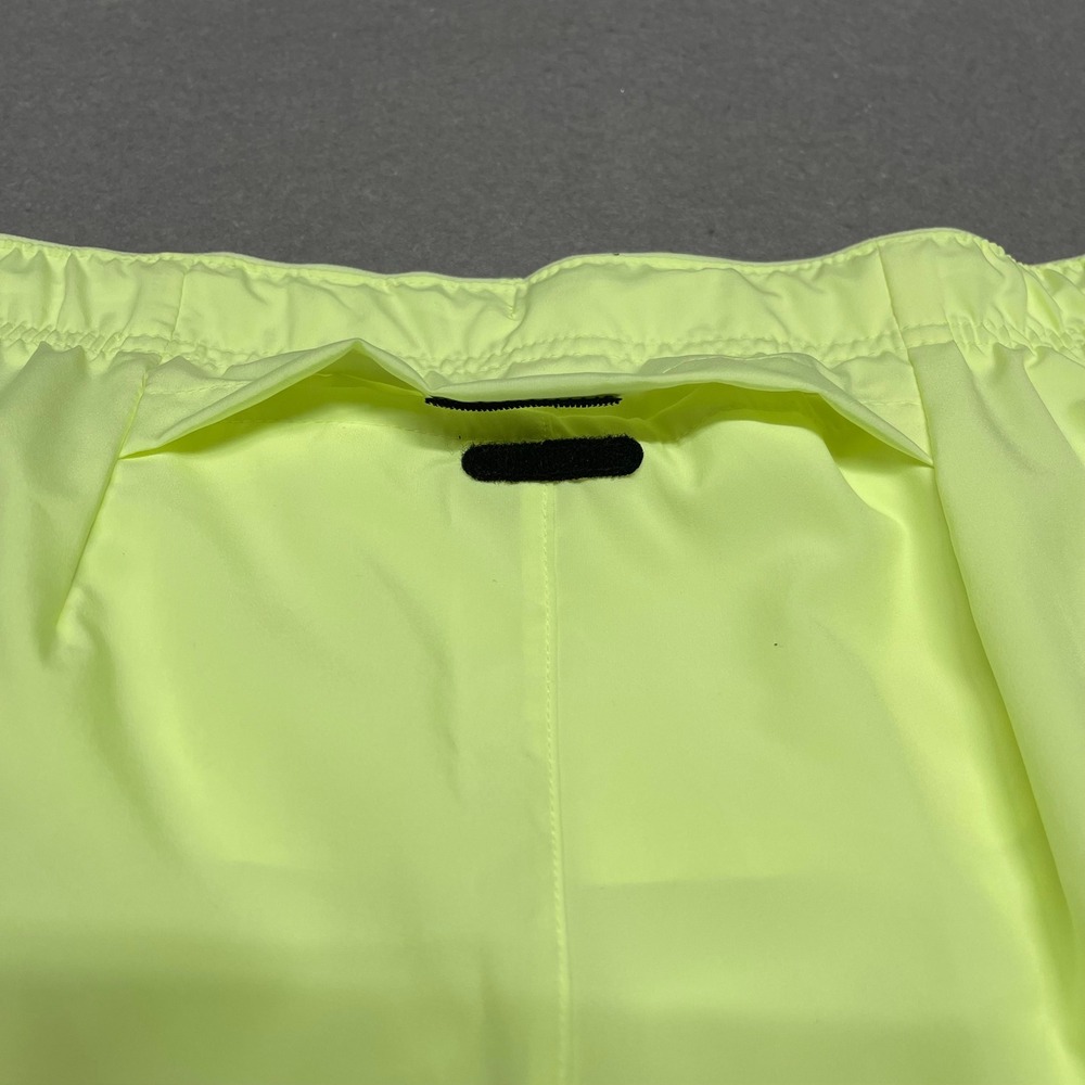 Nike Shorts Men XXL 2XL Neon Green Challenger Running Volt Dri-FIT 5" DV9363-701 - Picture 9 of 12